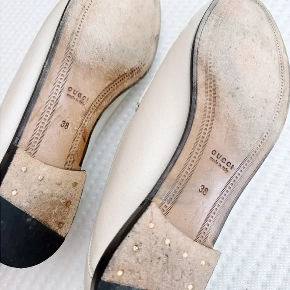 Gucci Mystic White Loafers (Brixton)